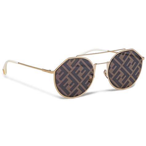 Fendi FF M0021/S 24S/0A Sunglasses in Gold